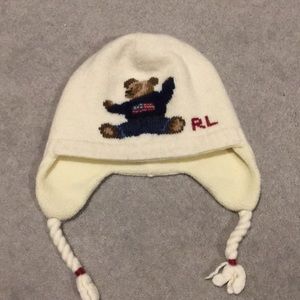 Ralph Lauren toddler wool and fleece hat